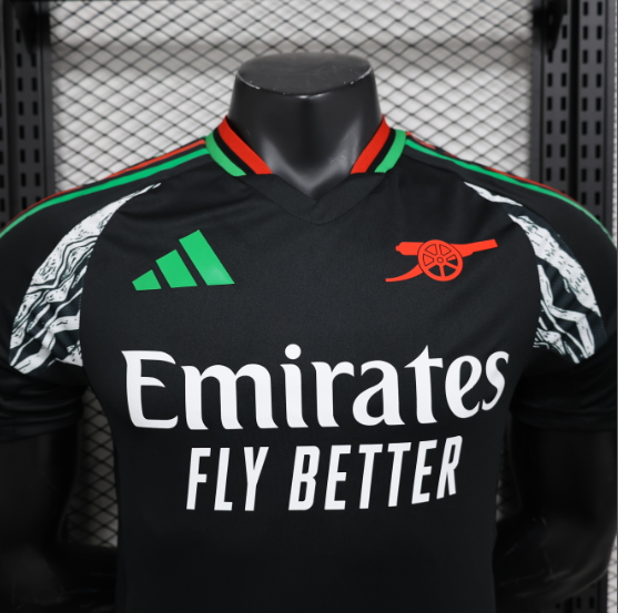 24/25 Arsenal Away Player Version Men's Football T-Shirt Thai Quality