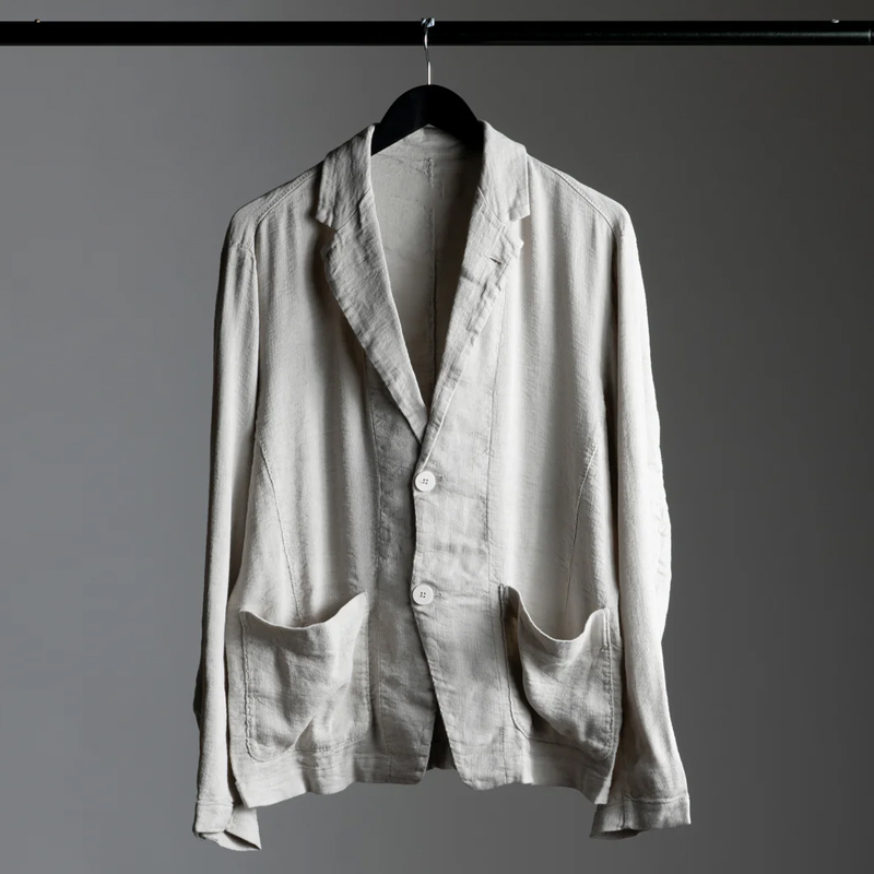 Men's Classic Lapel Single Breasted White Blazer