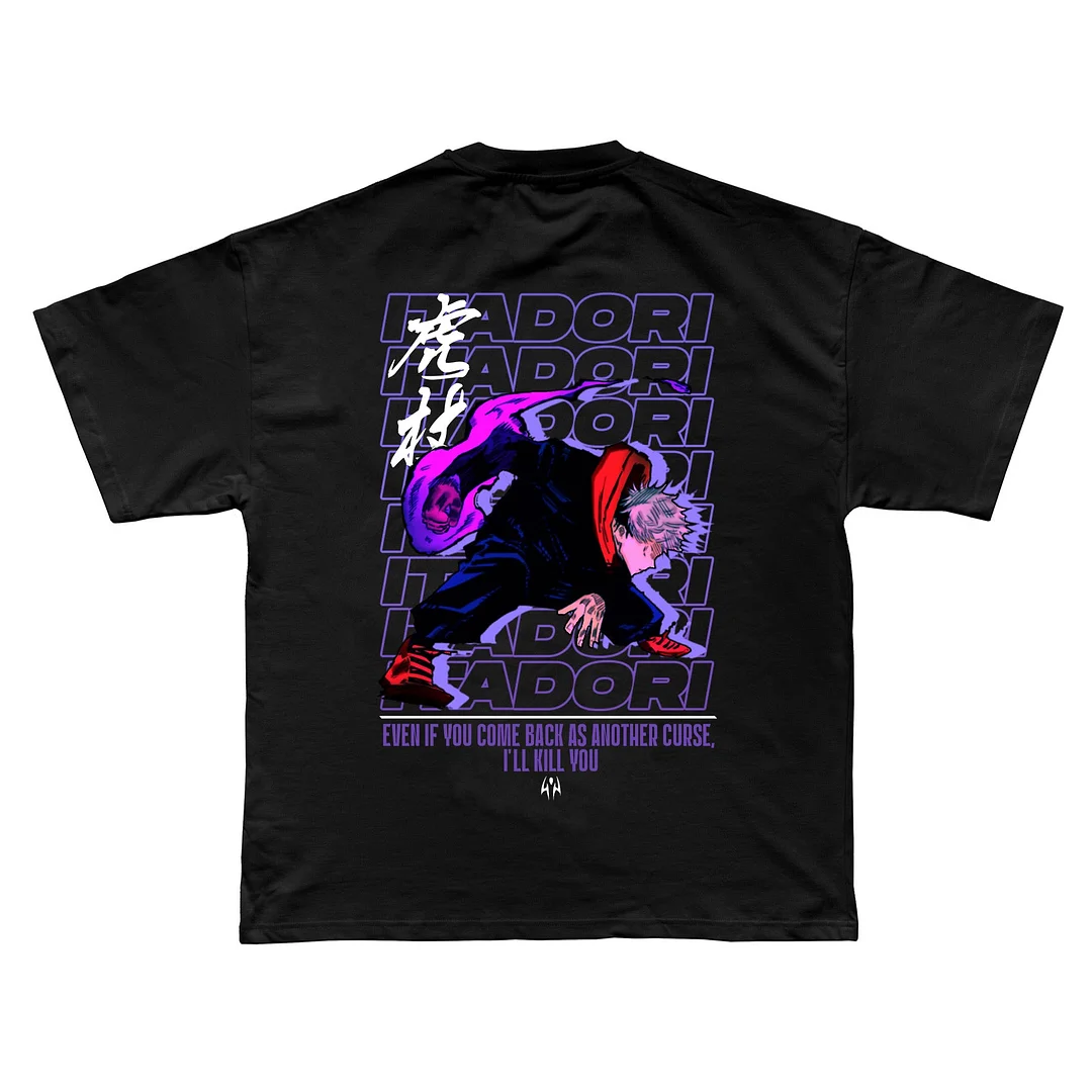 Demon Slayer Idols Itadori Printed Men's T-shirt