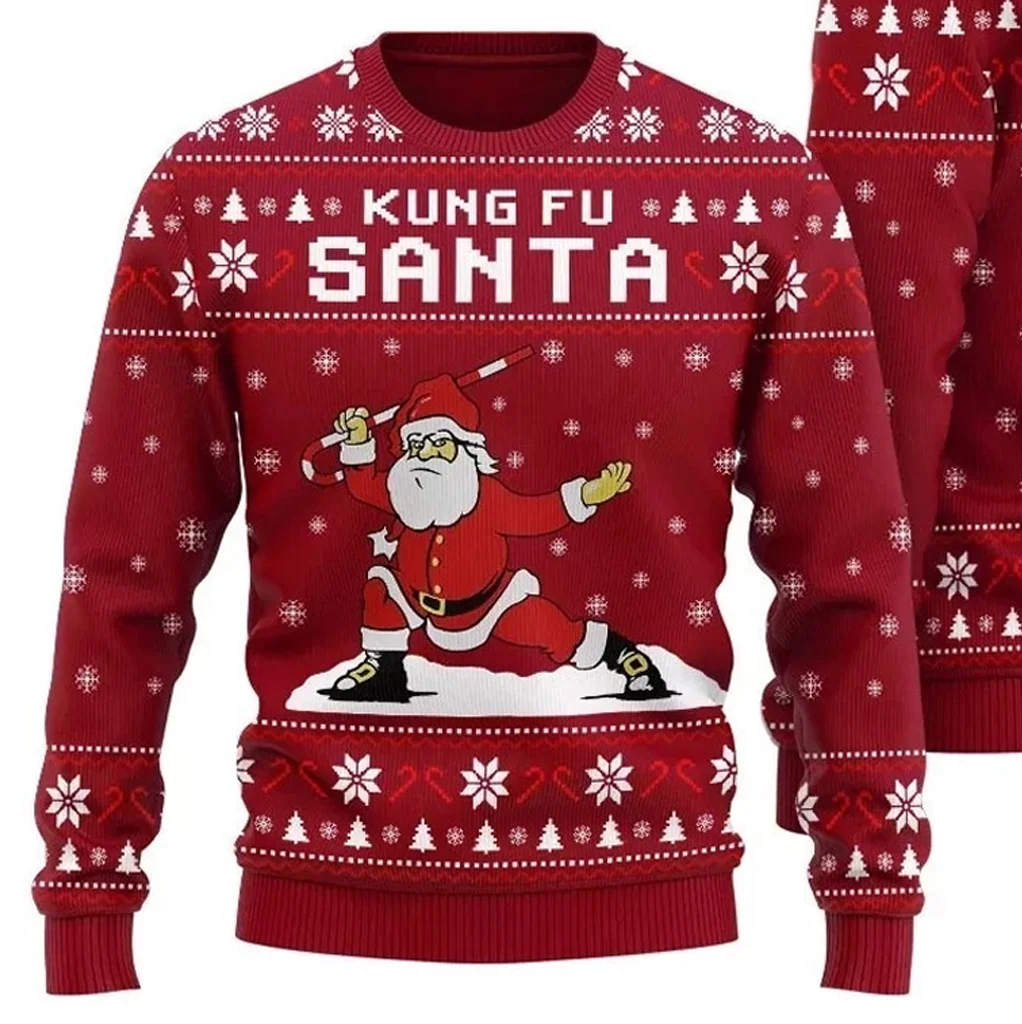 Santa Ugly Christmas Sweater