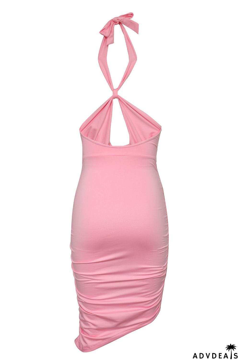 Halter Knee-length Party Dress