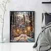Winter Wonderland-11CT/14CT Stamped Cross Stitch 40*50cm tapestrymarket