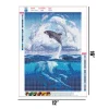 Jumping Dolphin  | Full Round Diamond Painting Kits