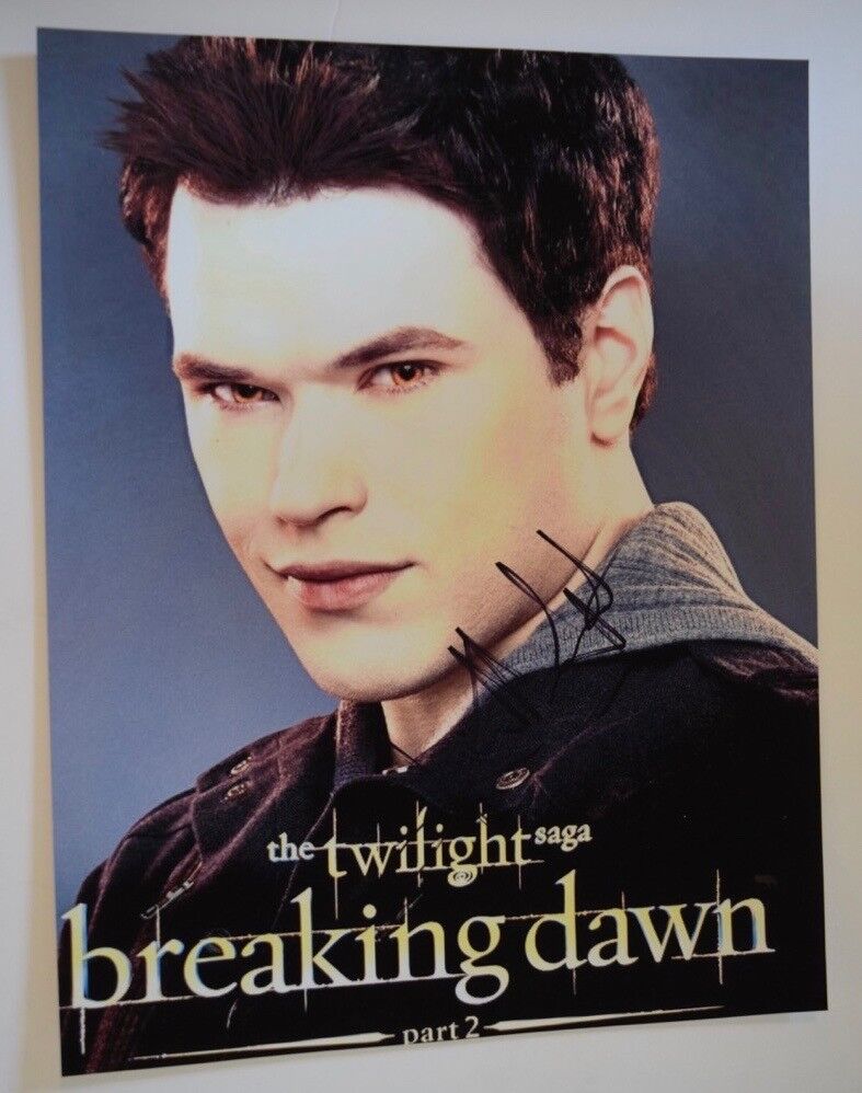 Kellan Lutz Signed Autographed 11x14 Photo Poster painting Twilight Calvin Klein Model COA VD