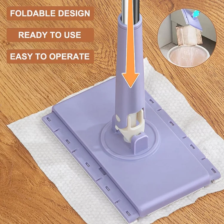 💥Automatic Cloth Changing Mini Mop