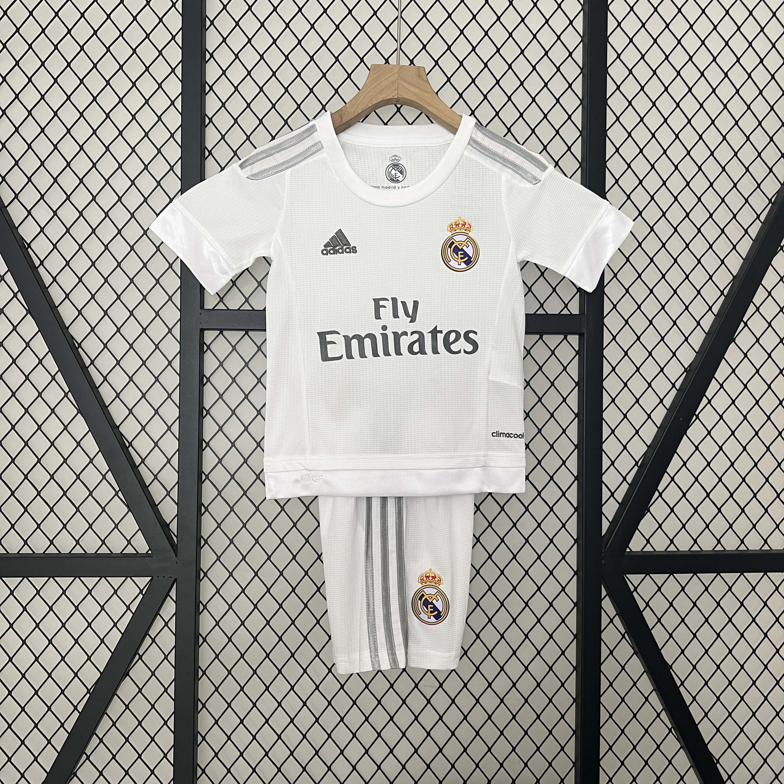 2015-2016 Retro kids Real Madrid Home Football Shirt 1:1 Thai Quality