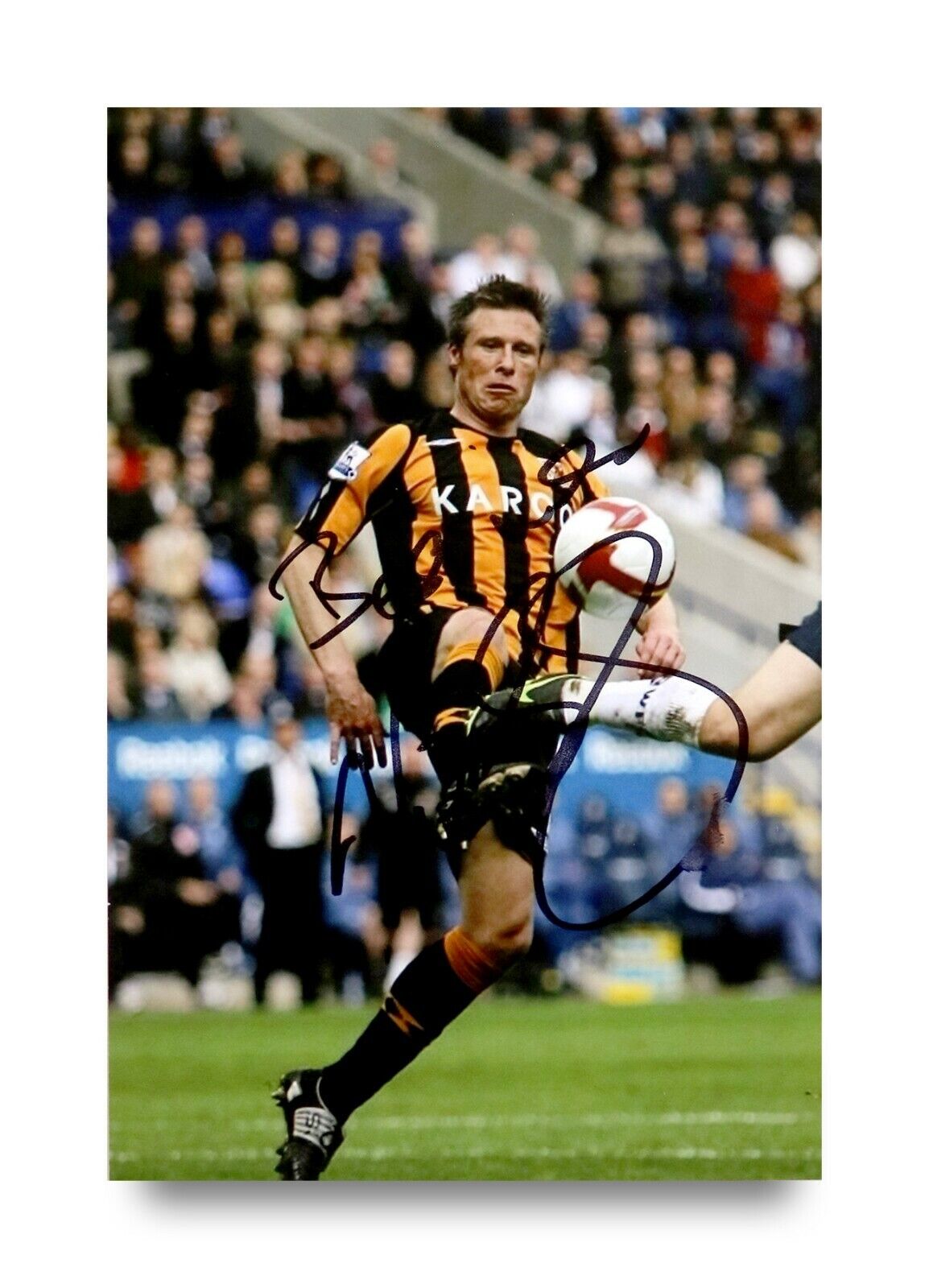 Nick Barmby Signed 6x4 Photo Poster painting Hull City Liverpool England Genuine Autograph + COA