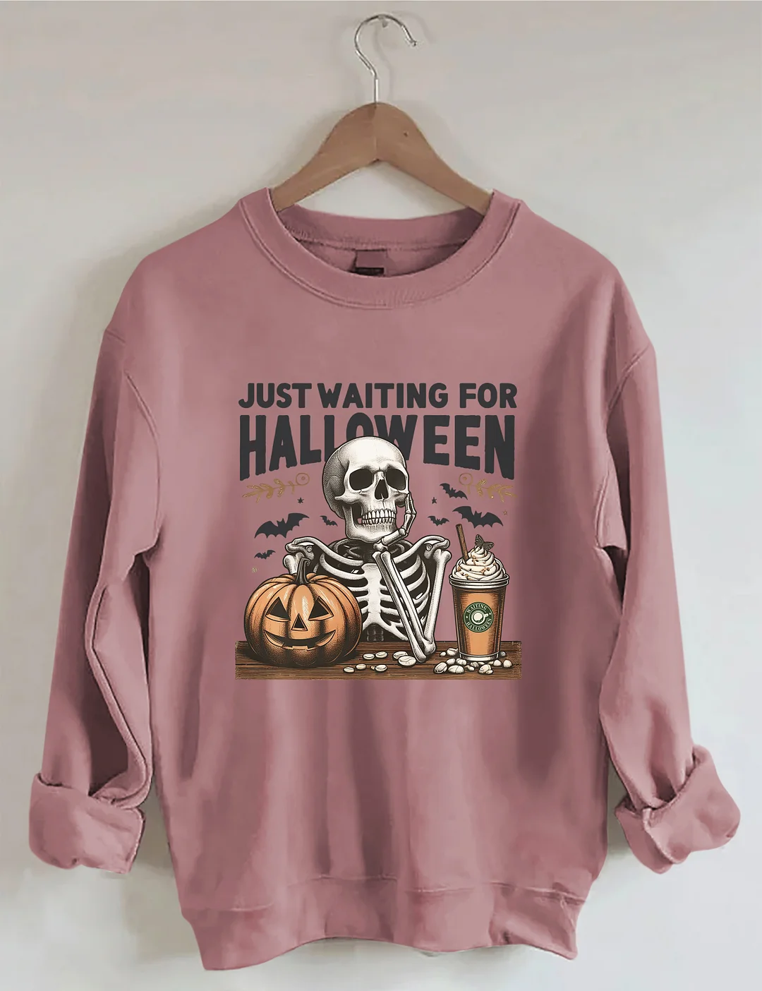 Just Waiting for Halloween Sweatshirt