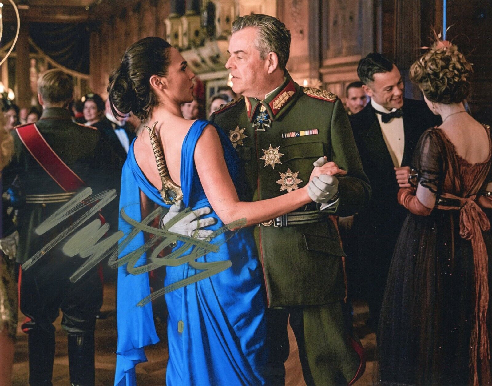 ~~ DANNY HUSTON Authentic Hand-Signed WONDER WOMAN