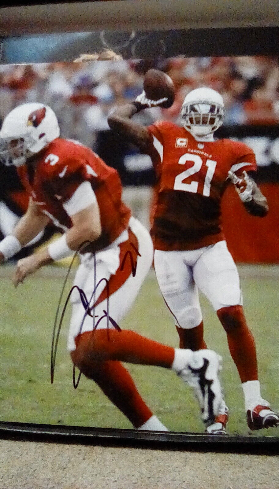 PATRICK PETERSON AUTOGRAPHED SIGNED 8X10 Photo Poster painting PICTURE CARDINALS LSU