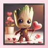 Groot-11CT Stamped Cross Stitch 40*40cm/15.75*15.75in