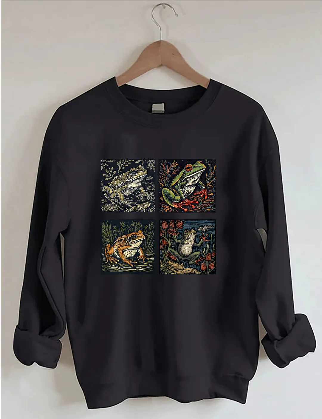 Frog Amphibian Lover Sweatshirt