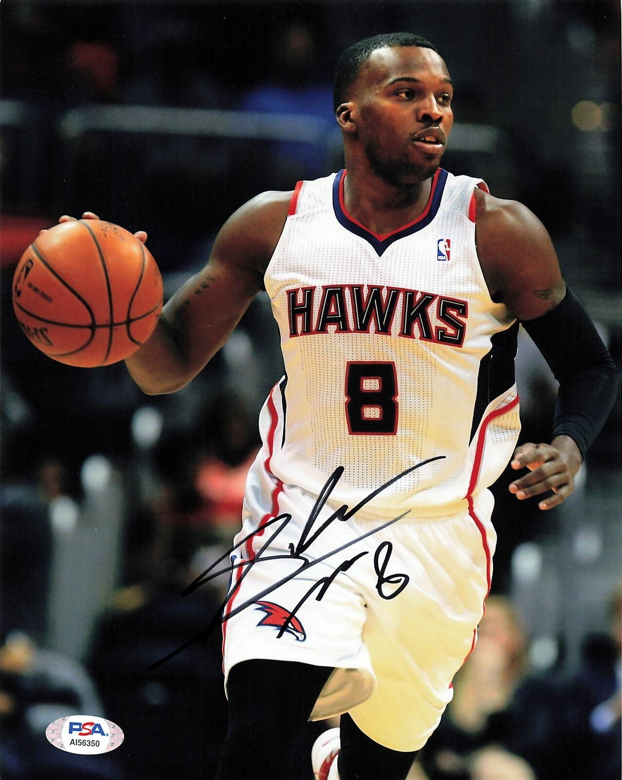 Shelvin Mack signed 8x10 Photo Poster painting PSA/DNA Atlanta Hawks Autographed