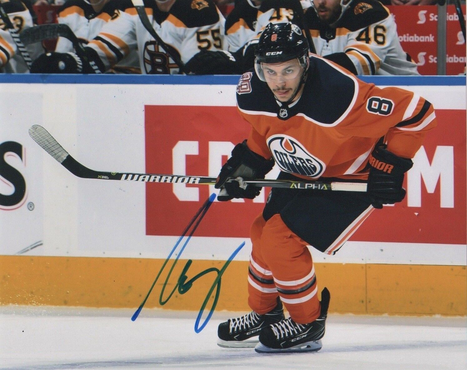 Edmonton Oilers Ty Rattie Autographed Signed 8x10 Photo Poster painting NHL COA #5