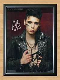 Andy Biersack Black Veil Brides Signed Autographed Photo Poster painting Poster Print Memorabilia A2 Size 16.5x23.4