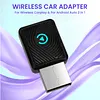 BT 5.3 Wireless Android Auto Car Adapter & CarPlay for Apple iPhone 8+ & Android