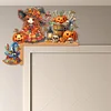 (US Local)Witch Diamond Art Door Right Angle Sign for Indoor Outdoor Wall Decoration