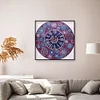 Diamond Painting-DIY Crystal Rhinestone Mandala Clock(35*35 CM)
