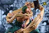 Pop Max Scale Eating noodles Roronoa Zoro & Sunny Doll - ONE PIECE Resin Statue - Super Bomb Studio