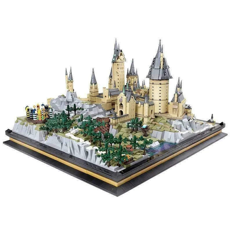 MOC 22004 Harry Potter Hogwarts Witchcraft School Bricks Toy