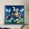 Seattle Seahawks Football-11CT Stamped Cross Stitch 40*40cm tapestrymarket