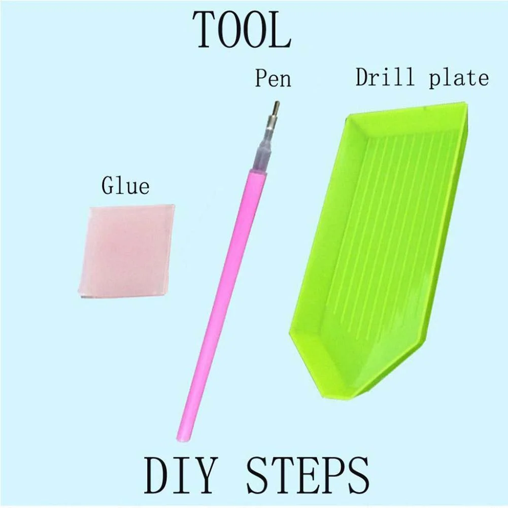 DIY Diamond Painting - Special Shaped - Butterfly Clock Home Decor