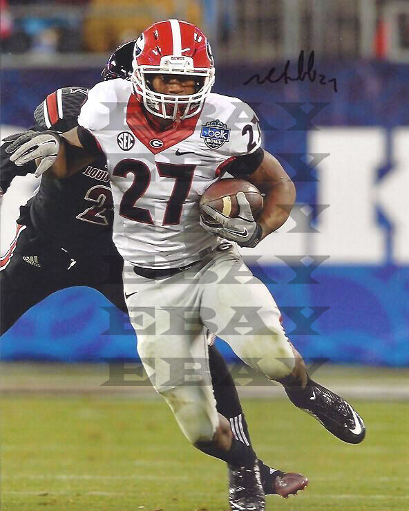 NICK CHUBB GEORGIA BULLDOGS Signed 8x10 autographed Photo Poster painting Reprint