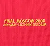 2007/2008 Retro Long Sleeve Manchester United Home Champions League Edition Football Shirt 1:1 Thai Quality Kids Size