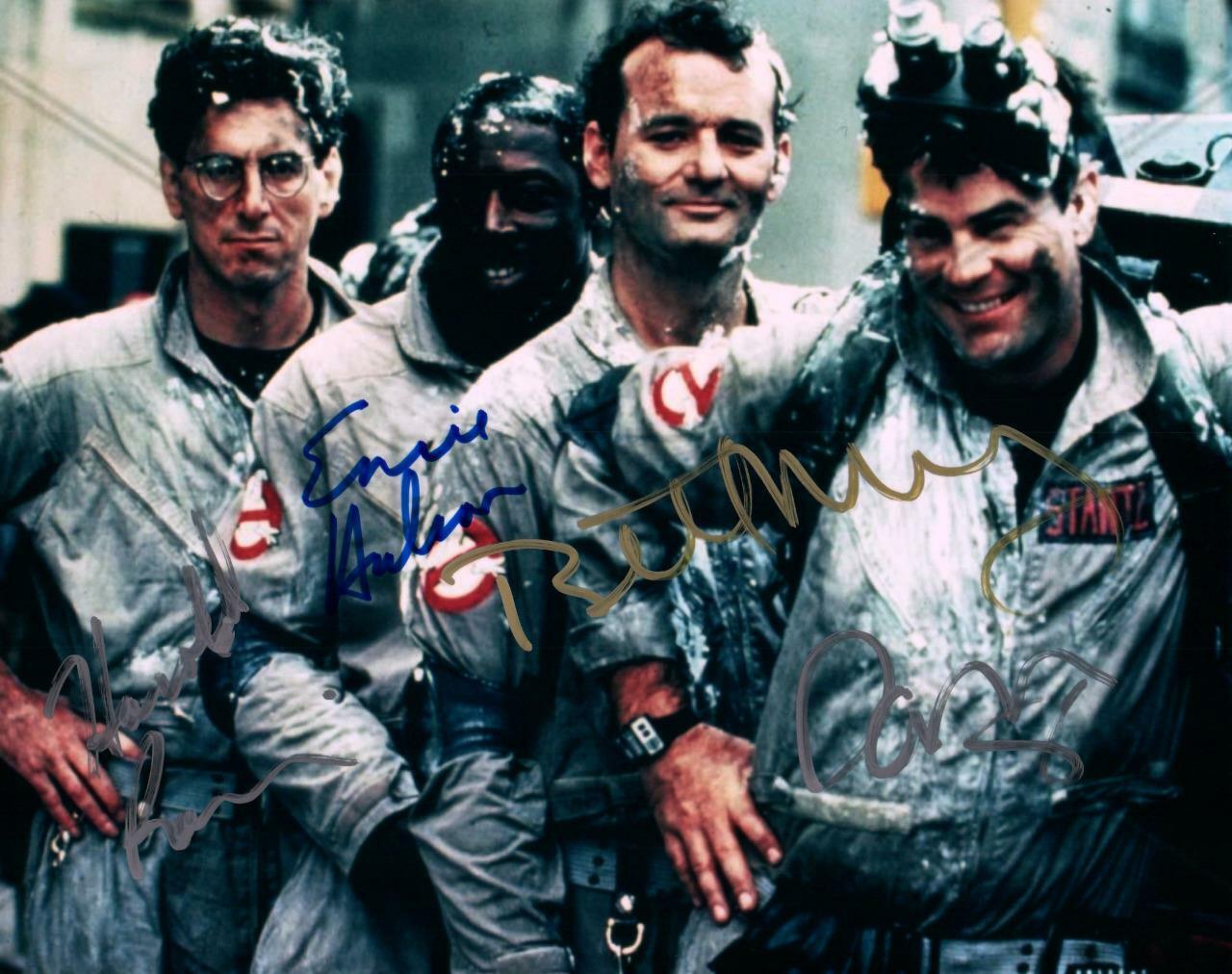 Dan Aykroyd Bill Murray Ramis Hudson signed 8x10 Picture autographed Photo Poster painting COA