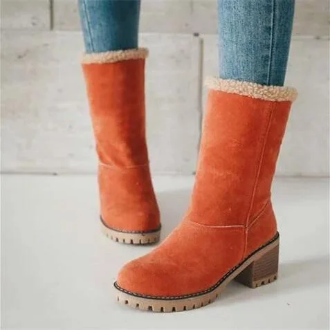 Women's Casual Winter Artificial PU Snow Boots Shoes