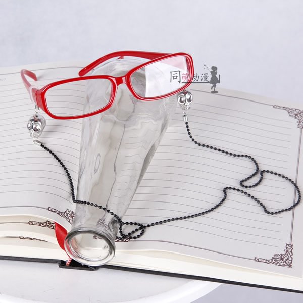 Black Butler Grell Sutcliff Glasses Frame And Chains
