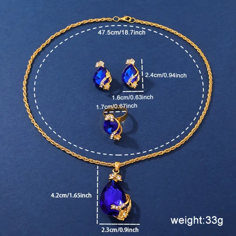 5pcs set womens watch eiffel tower quartz watch luxury golden stainless steel wrist watch jewelry set gift for mom her details 7