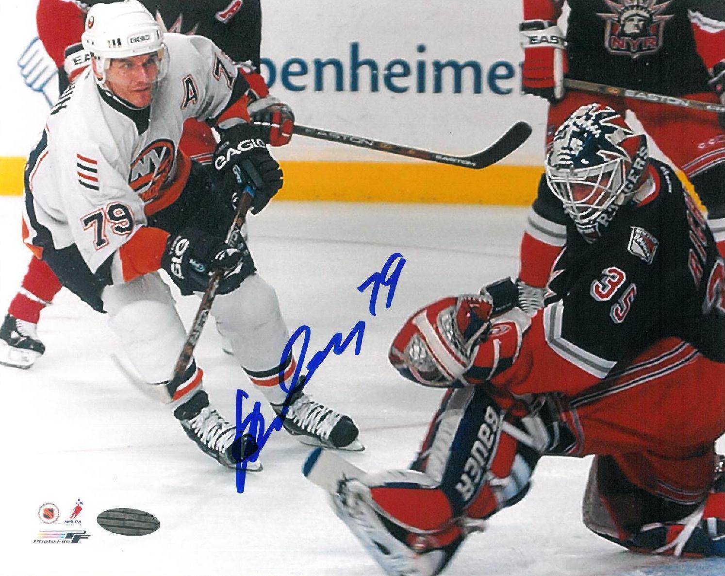 Alexei Yashin Signed New York Islanders Autographed 8x10 Photo Poster painting (STEINER) COA