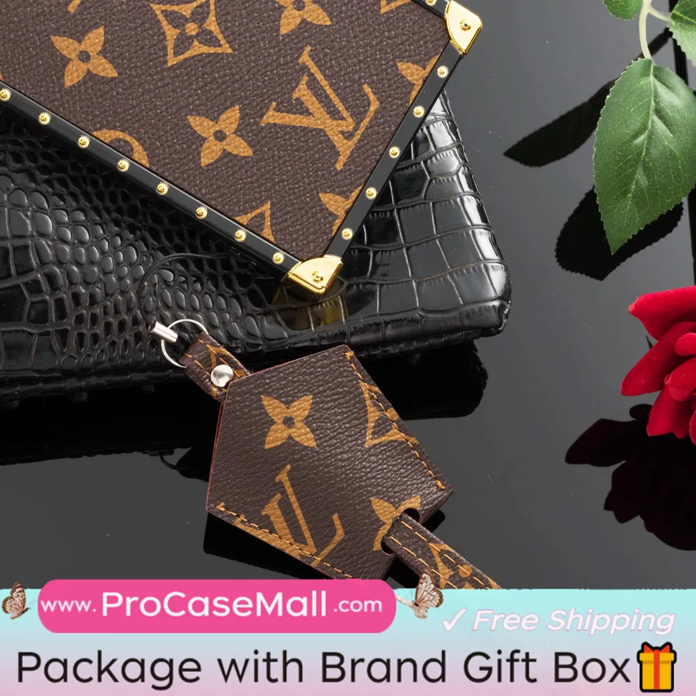 Classic Louis Vuitton Catwalk Crossbody Style Samsung Galaxy Cover Apple iPhone Cnvas Trunk Case