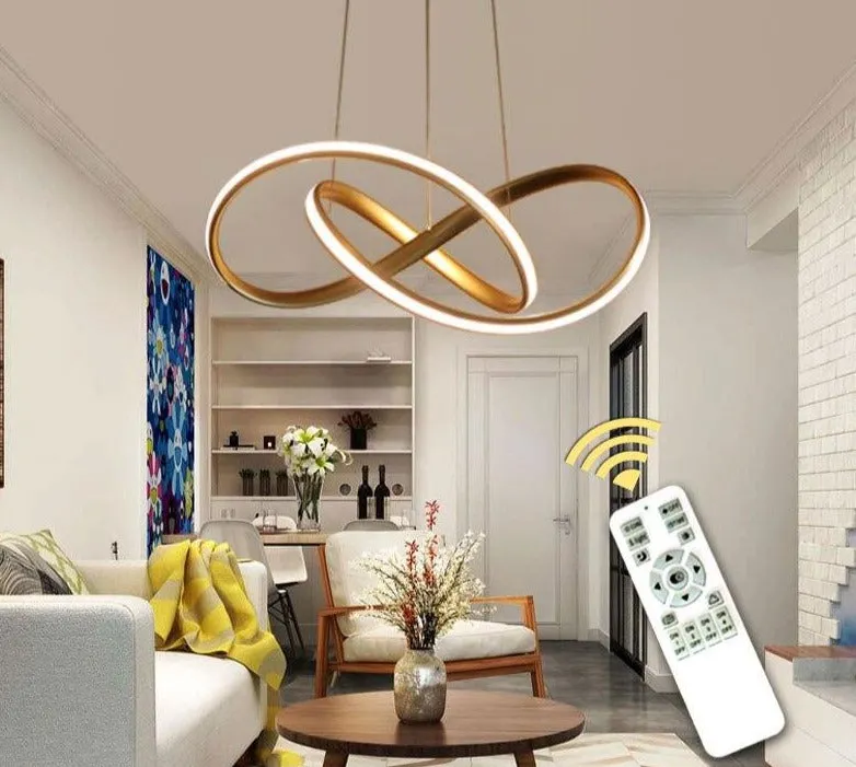 Home Modern LED Pendant Light For Living room Dining Room Hanging Lamps ...