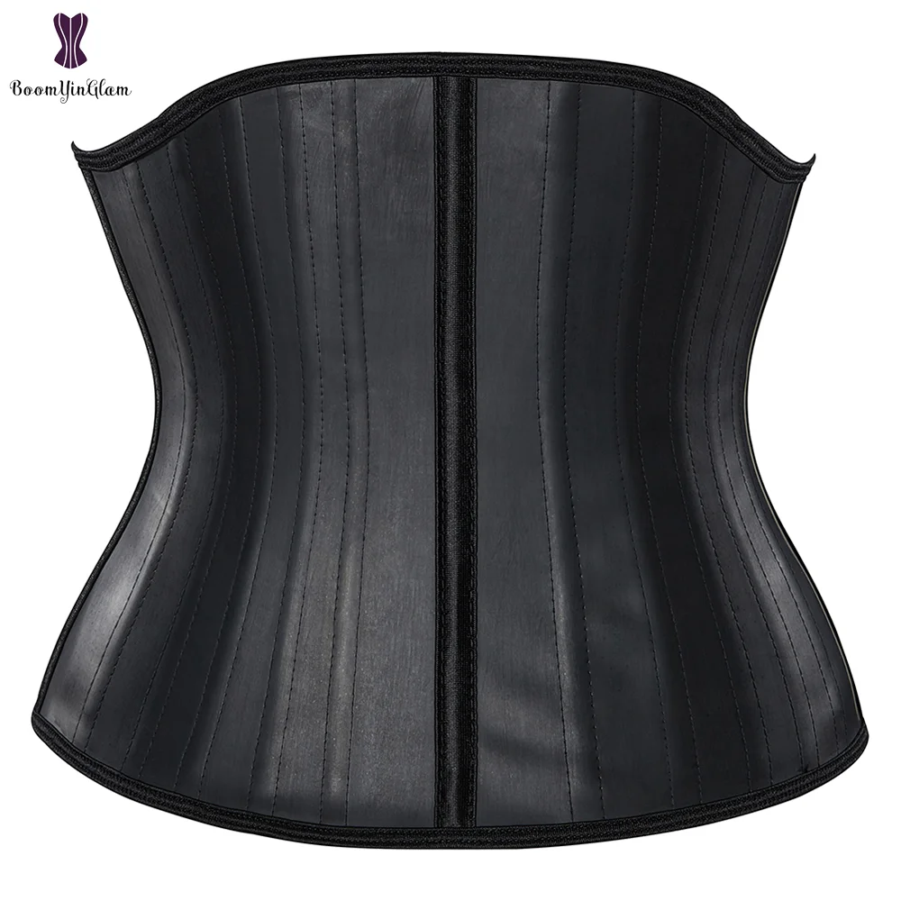Billionm Corsets Shapewear Women Waist Trainer Body Shaper 25 Steel Bone Belly Slimming Sheath Colombian Fajas Modeling Strap