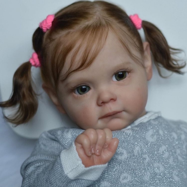 17"  Reborn Baby Doll That Look Real Girl Named Jeannie,Holiday Gift For Kids Rebornartdoll® Rebornartdoll®