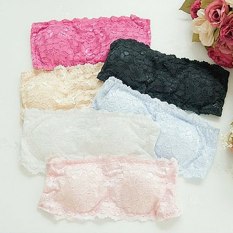 Lovely Colorful Lace Wrapped Chest Underwear SP165710