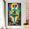 (40*70cm)Ballet Halloween - Full Round Drill Diamond Painting