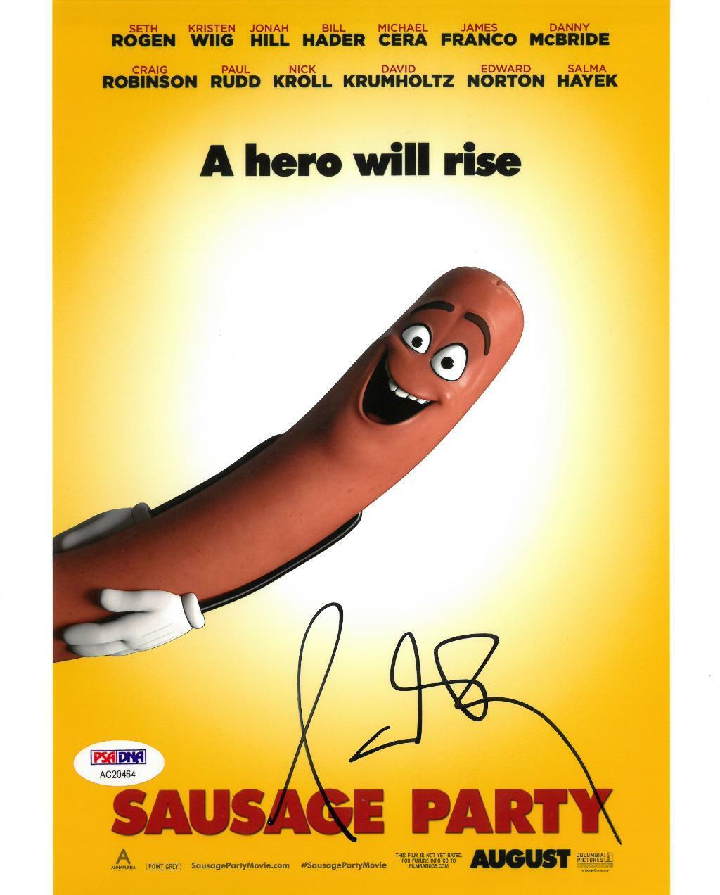 Paul Rudd Signed Sausage Party Authentic Autographed 8x10 Photo Poster painting PSA/DNA #AC20464