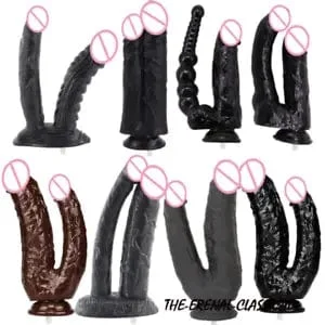 Pornhint Premium Attachment VAC-U-Lock Dildos Suction Cup Love Double Dildo Sex machines