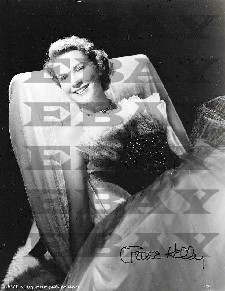 Grace Kelly Autographed Signed 8x10 Photo Poster painting Reprint