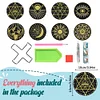 8pcs/set DIY Crystal Drink Coasters Cup Coasters Kits