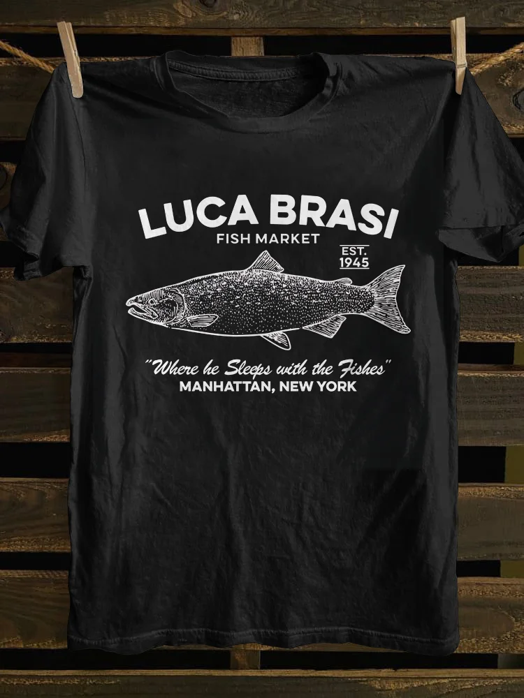 Teecade Teecade Luca Brasi Fish Market T-shirt
