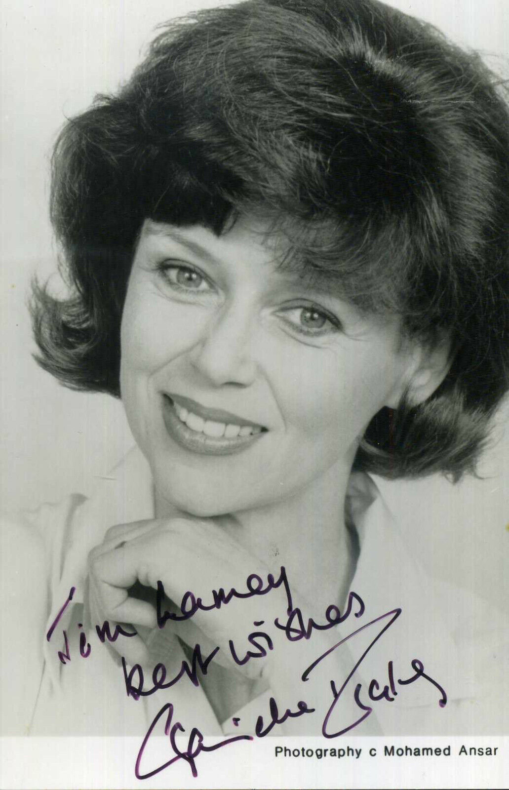 GABRIELLE DRAKE Signed Photo Poster paintinggraph - TV, Stage & Film Actress - preprint