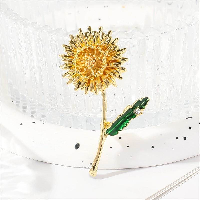 Sweet Pin Dandelion Alloy Women’s Brooches