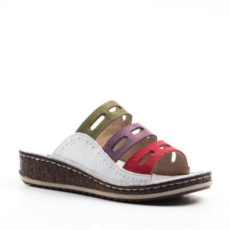 Women Casual Comfy Wedge Slide Sandals