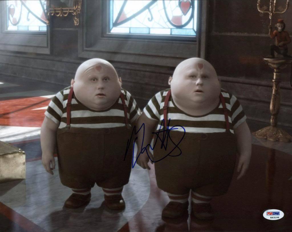 Matt Lucas Alice In Wonderland Signed Authentic 11X14 Photo Poster painting PSA/DNA #K63199