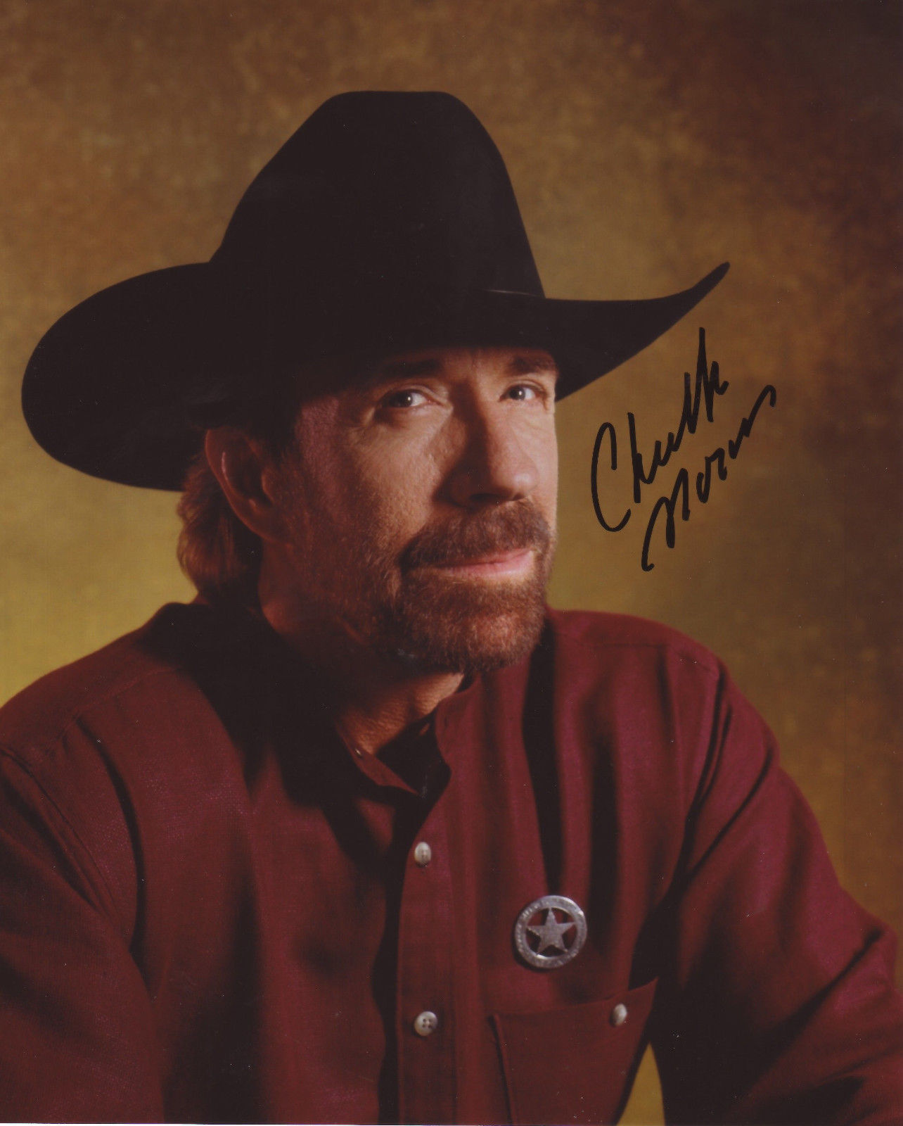 CHUCK NORRIS AUTOGRAPH SIGNED PP Photo Poster painting POSTER 1