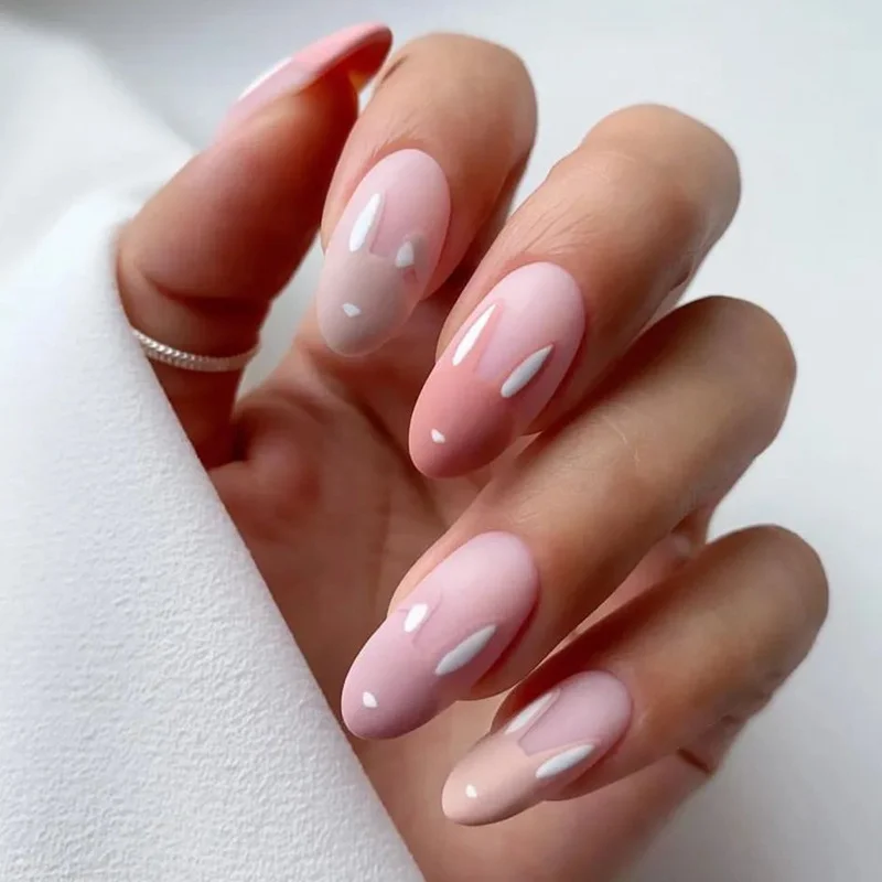 Churchf Churchf Nail Piece Easter Rabbit Nail Color Long Ballet Chicken Egg Relief Nail Piece